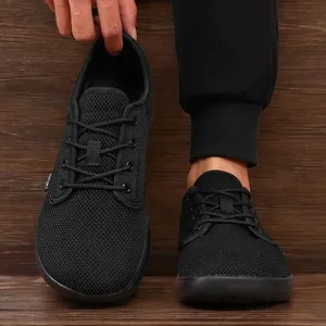 Mga Kaswal na Sneakers ng Lalaki Magaan ang Kaswal na Malapad na Toe Sneakers na Hindi Nadulas na Kumportableng Boat Shoes Unisex Barefoot Minimalist Shoes