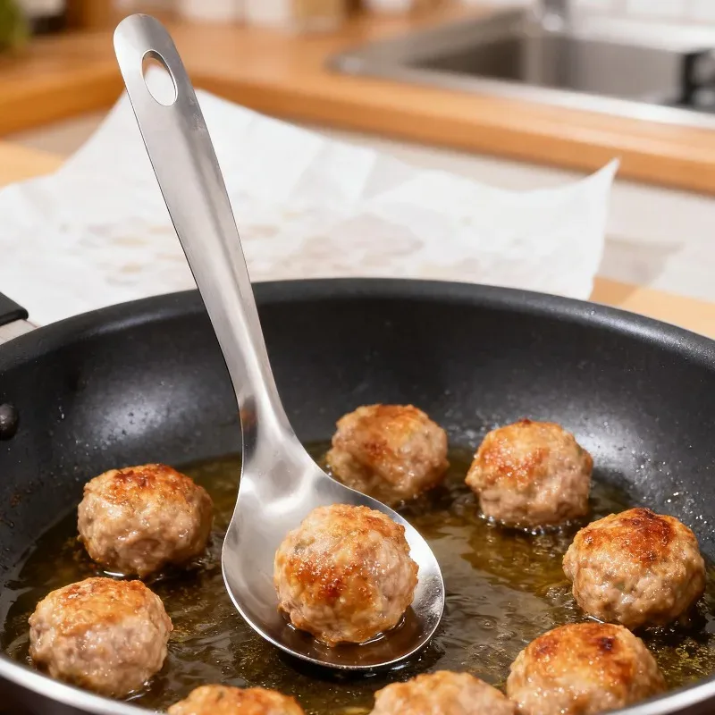 10/1PCS Creative Croquettes Meatball Spoon Mold Stainless Steel Meat Press Tools Non-stick Kitchen Accessories Meatballs Spoon