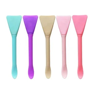 5 stk silikon ansiktsmaske børster Makeup Spatel Applikator Hudpleie Spatel Lotion Ansiktskrem Applikator Spa Makeup Tools