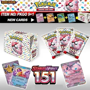 Pokémon PRISMATIC EVOLUTIONS SURGING SPARKS SCARLET&VIOLE 151 Booster Display Box Pokemon Booster Cards Carti de joc