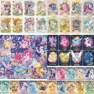 Aito My Little Pony Card Friendship Eternal 6 7 8 Huiyue Series SC SLR SGR UR Söpö prinsessa Anime Keräilykorttilelu