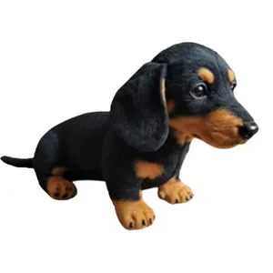 New Design Soft Dog Cute Mimics Natural Movement Simulation Realistic Pillow for Emotional Support
