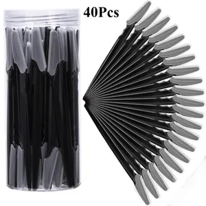 40 Pz Rasoio sopracciglia Trucco Strumenti di bellezza Sicuro Eye Brow Rasoio Viso Corpo Depilazione Lame di rasoio Donna Sopracciglia Che modella Coltello