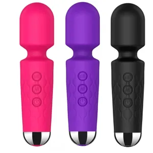 Giocattolo del sesso del massaggiatore impermeabile ricaricabile del vibratore della bacchetta magica del punto G dello stimolatore del clitoride del punto G per le donne