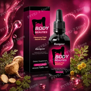 Kadınlar için Muira Puama ve Tribulus Sıvı Takviyesi içeren Maca Kökü Ekstraktlı Sıvı Damla 30ml