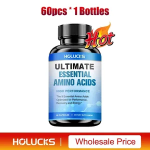 Fortschrittliche Bodybuilding-Aminosäurekapseln – helfen, die Kraft, Ausdauer, Proteinsynthese und den Aufbau von Muskelmasse, Bauchmuskeln und Energie zu steigern