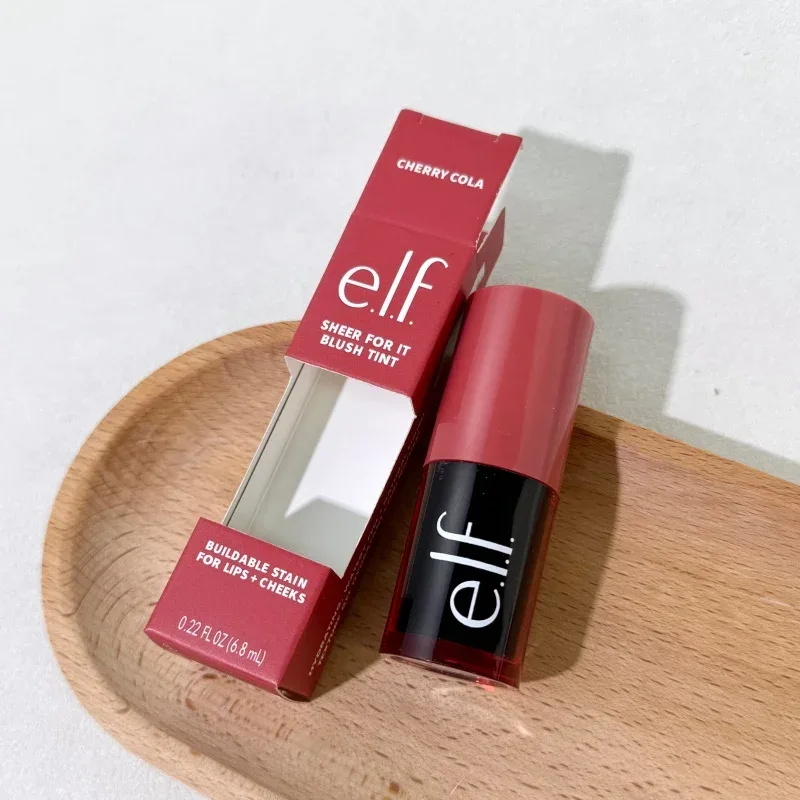 Elf Moisturizing Fruit Gloss Lip Balm Long-lasting Nourish Lips Stratum Corneum Lipstick New Lip and Cheek Liquid Blush Makeup