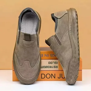 Bagong panlalaking fashion Loafers Panlabas na hindi tinatablan ng tubig na antislip na sapatos na Panlalaking Kaswal na Comfort Footwear Lalaki Breathable Walking Sneakers Moccasin