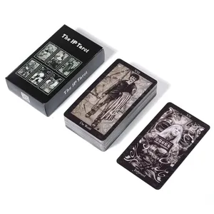 HP Tarot 78 Tarot палубасы Жаңадан бастаушыларға арналған түпнұсқа Tarot карталары және жеңіл көріпкелдің Tarot болжау құралдары The Rider Tarot палубасы