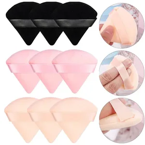Éponge de maquillage pour le visage, bouffante de poudre, cosmétiques, coton doux, bouffante de poudre pour le visage, outils bouffants de maquillage en velours lavables