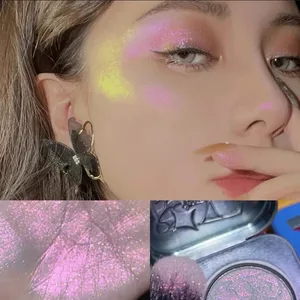 Kaleidos Automatic Gel Eyeliner Penna Chameleon Eye Shadow Highlighter Glitter Face Makeup Set Chameleon Diamond Powder