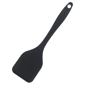 Nhỏ 20.5 Cm Silicone Nấu Ăn Rò Rỉ Thìa Đũa Dày Đặc Xẻng Chiên Fish Trứng Trứng Xẻng Chống Dính Thìa Đũa Nấu Ăn Nhà Bếp Dụng Cụ
