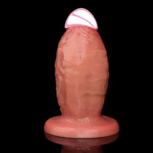 Vibrador grosso para sexo anal brinquedos 18 + silicone líquido butt plug enorme anal realista vibradores robusto plug feminino masculino gay masturbação