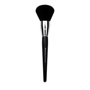 1 عدد برس آرایش پودر گرد Pro Setting Brush Powder Contour مصنوعی Hair Angled Foundation دسته چوبی