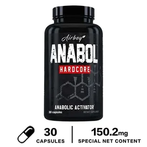 Anabol Hardcore Supplement - Suppléments anabolisants pour le renforcement musculaire qui favorisent la synthèse des protéines musculaires et augmentent la force