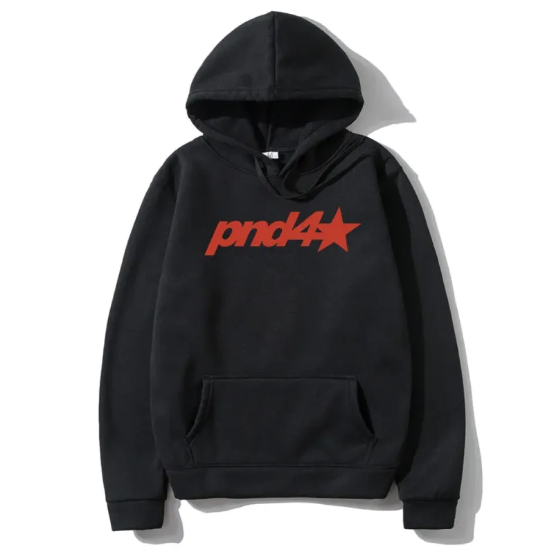 Rapper Partynextdoor PND 4 Logotip Sudadera amb caputxa gràfica Homes Dones Moda Hip Hop Oversized Streetwear Masculin Vintage Fleece Cotó Sudadera amb caputxa