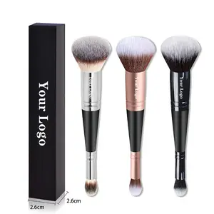 Custom Logo Makeup Brushes Large Powder Foundation Make up Brushes Cruelty Free Concealer Makeup Brush Wholesale Bulk 20pcs/lot