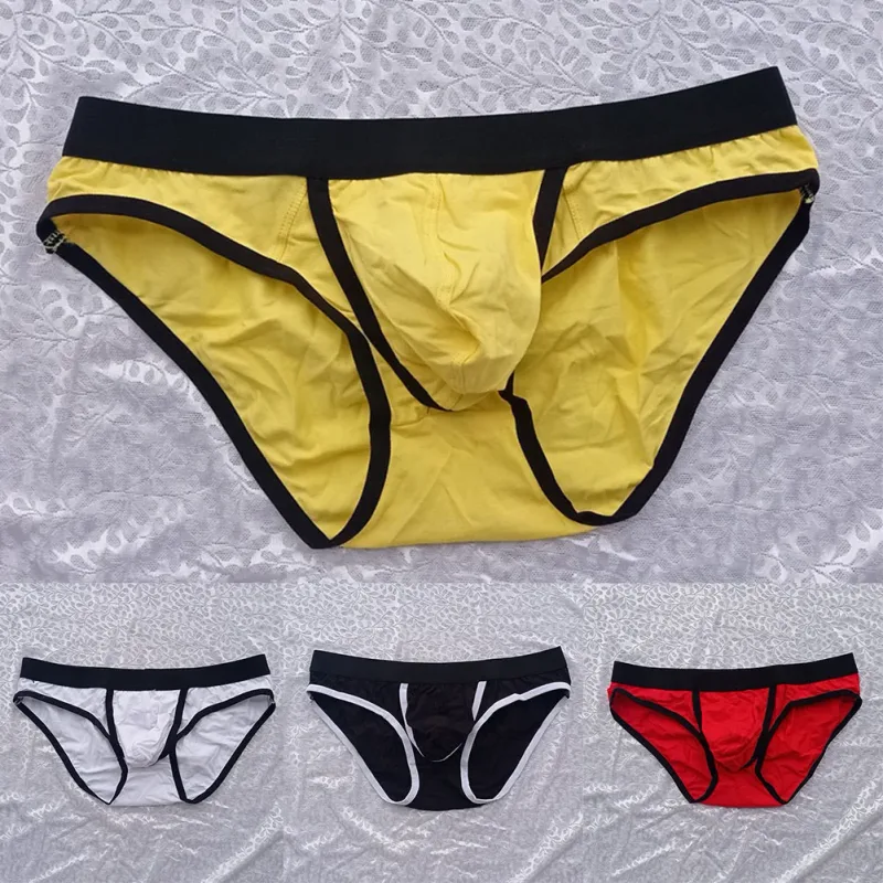 全新男內褲內褲棉混紡彈性低腰男 M~2XL 袋彈性夏季四季
