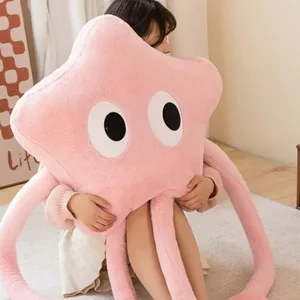Cute 110cm Star Plush Pillow Plush Soft Stuffed Cushion Throw Pillow Home Decor