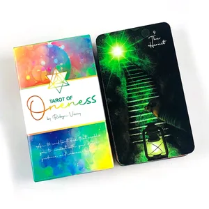 Tarot of Oneness Tarot Cards 84 Cards Mystical Tarot Deck Рухани басшылыққа арналған болжау карталары ойыны Таро жаттықтырушысы үшін