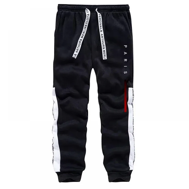 ผู้ชายHooded Sweatshirts Sweatpantsปารีสแฟชั่นHoodie StreetwearชายAll SeasonทุกวันสบายๆกีฬาPulloverกางเกงวิ่งจ๊อกกิ้ง