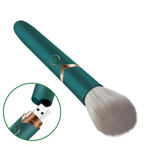 Electric Makeup Brush Foundation Brush Vibration Makeup Brush Portable Rechargeable Cosmetic Brush Detail Makeup Tools