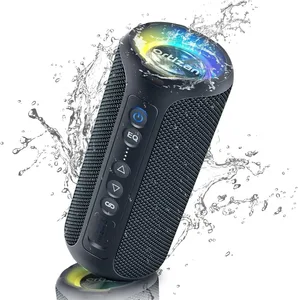Ortizan Bluetooth Speakers 40W TWS Portable Speaker with Stereo Sound Bass Bluetooth 5.3 Wireless USB Type C Outdoor 6600mAh Battery