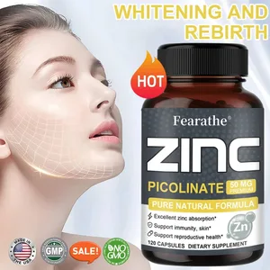 کپسول زینک 50 میلی گرم - مکمل یونیسکس با آنتی اکسیدان طبیعی ایمنی مو ناخن و پوست